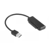 Kabeladapter USB 3.1 A SATA zwart Akasa AK-AU3-07BK