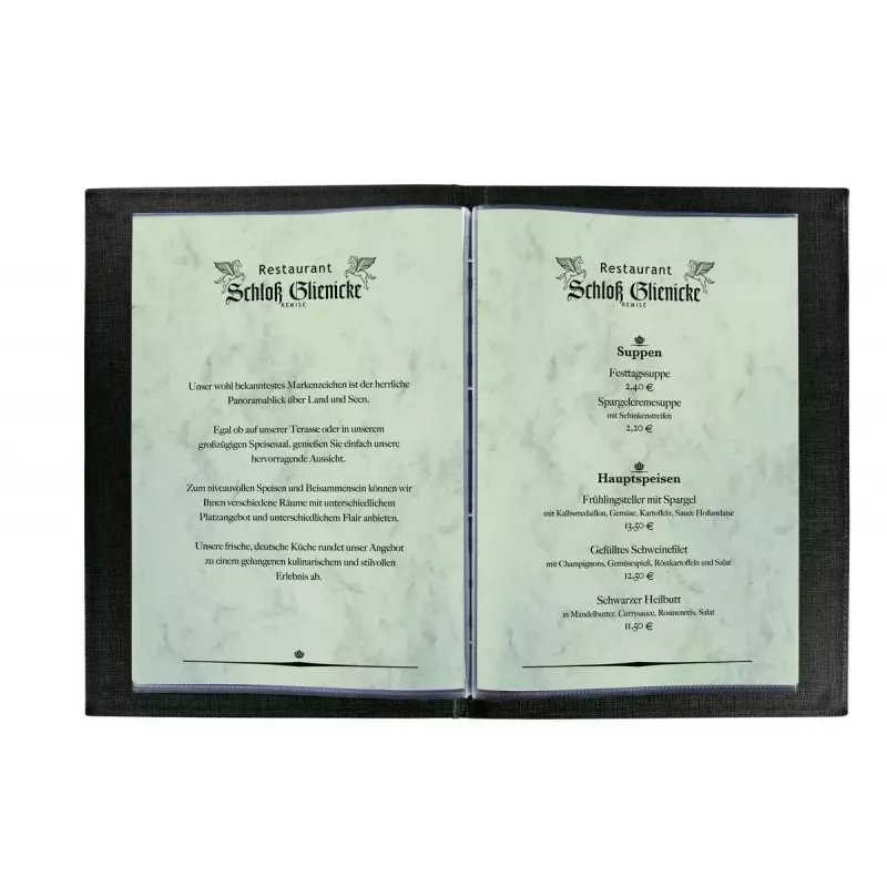 Kunstpapier vellen Sigel DP552 50 blad groen