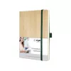 Schrijfnotitieboek Sigel Conceptum A5 194 blad Bamboo beige