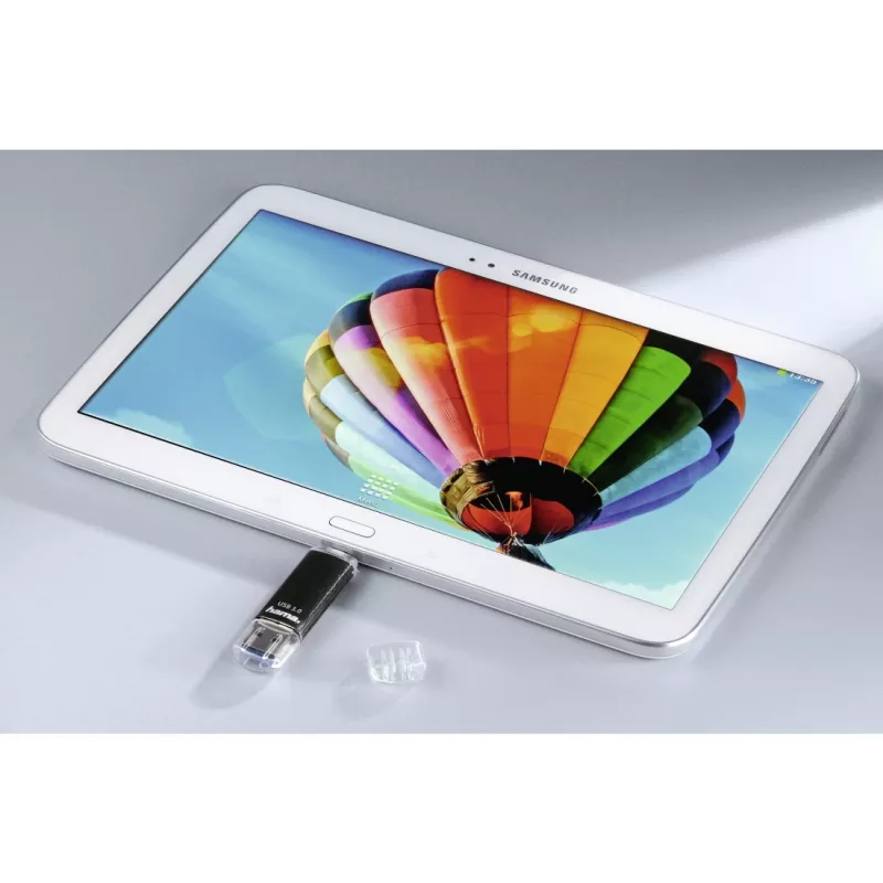 Hama Laeta Twin USB-stick 256 GB USB Type-A / Micro-USB 3.2 Gen 1 (3.1 Gen 1) zwart