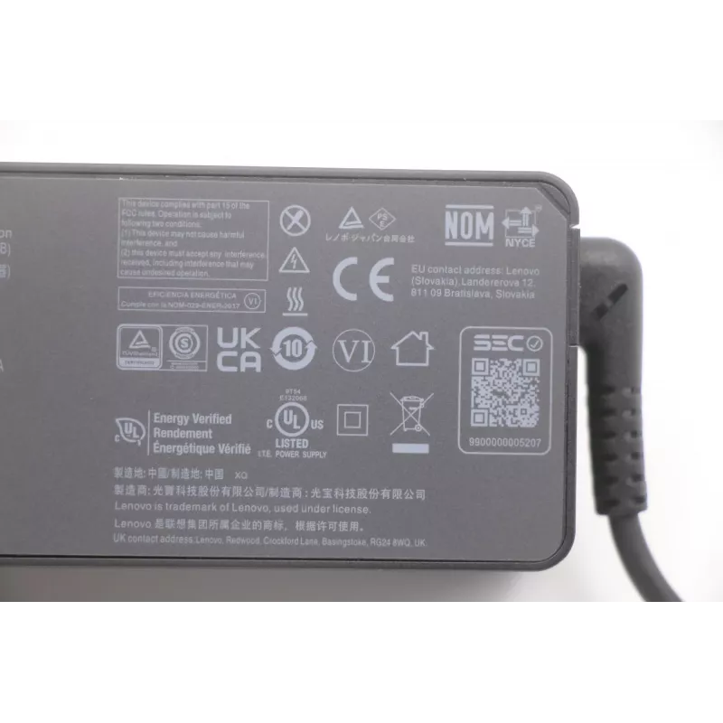 Lenovo 5A10W86253 voeding binnen 65 W zwart