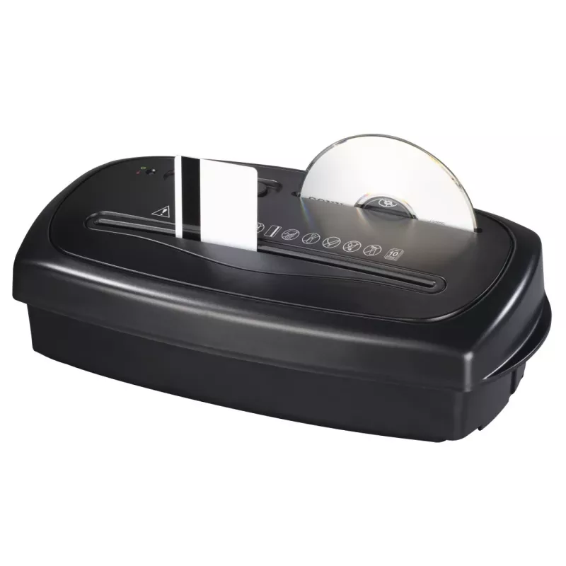 Hama Home X10CD Papiervernietiger kruissnede 72 dB 22 cm Zwart