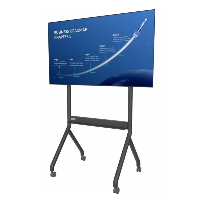 Peerless Paramount gemotoriseerde hoogteverstelbare wagen voor 50-inch tot 95-inch interactieve displays