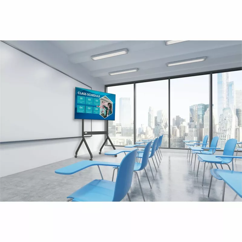Peerless Paramount gemotoriseerde hoogteverstelbare wagen voor 50-inch tot 95-inch interactieve displays