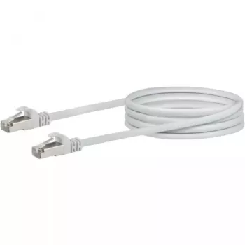 Netwerkkabel Schwaiger CKB6005 052 RJ-45 Cat6 0,5 m wit