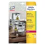Zelfklevende etiketten Avery L4715-20 afgeronde rechthoek
