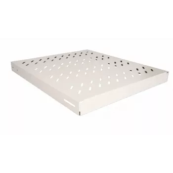 EQUIP EZVS-19-1-50-G 19" 1U variabele rackplank, 500 mm, lichtgrijs