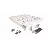 EQUIP EZVS-19-1-50-G 19" 1U variabele rackplank, 500 mm, lichtgrijs