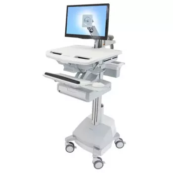 Multimediawagen Ergotron StyleView Aluminium Grijs Wit