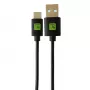 Techly ICOC MUSB20-CMAM20T USB-kabel USB 2.0 2 m USB A USB C zwart