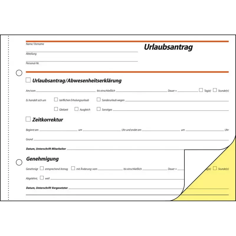 Bedrijfsformulier Sigel SD045 groen A5 q 80 blad