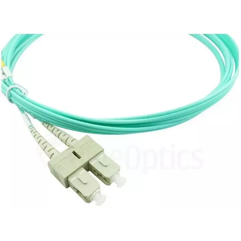 BlueOptics 055702T512000005M-BO Duplex glasvezel patchkabel (Corning-compatibel), LC-UPC/SC-UPC, multimode OM3 50/125 µm, 5 m