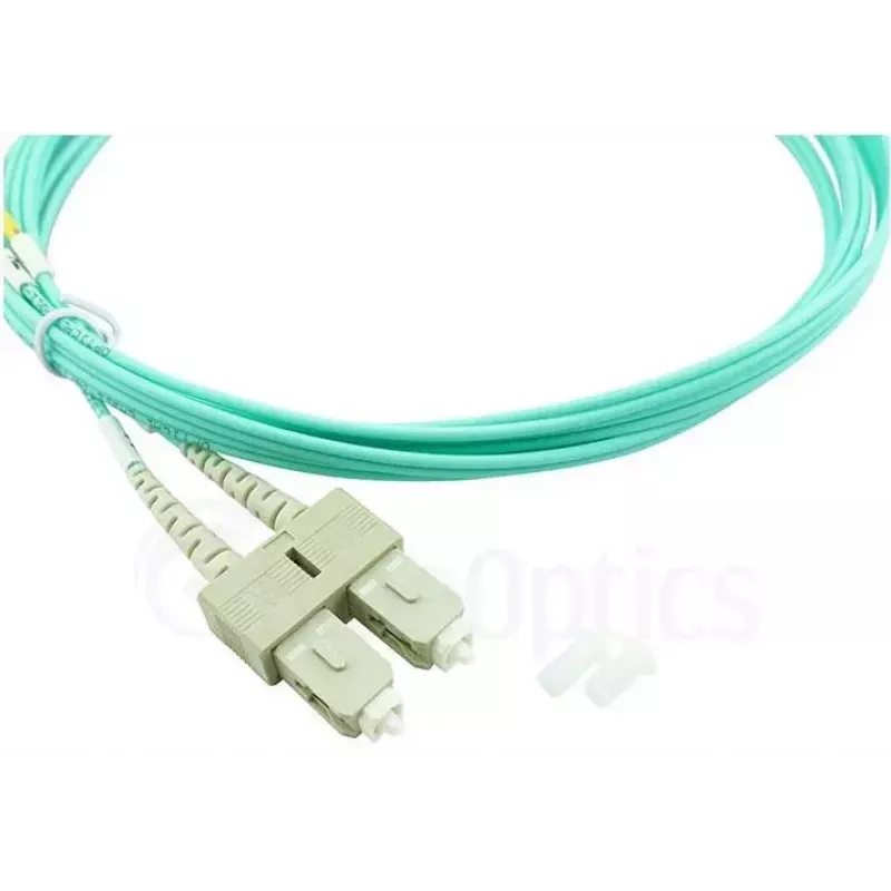 BlueOptics 055702T512000005M-BO Duplex glasvezel patchkabel (Corning-compatibel), LC-UPC/SC-UPC, multimode OM3 50/125 µm, 5 m