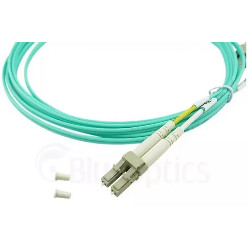 BlueOptics 055702T512000005M-BO Duplex glasvezel patchkabel (Corning-compatibel), LC-UPC/SC-UPC, multimode OM3 50/125 µm, 5 m