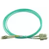 BlueOptics 055702T512000005M-BO Duplex glasvezel patchkabel (Corning-compatibel), LC-UPC/SC-UPC, multimode OM3 50/125 µm, 5 m