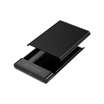 Conceptronic DANTE06B 2,5 inch behuizing voor harde schijven USB 3.0, HDD/SSD-behuizing, 2,5 inch, Serial ATA III, 6 Gbit/s, USB-aansluiting, zwart