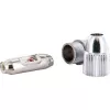 Coaxiale connector Schwaiger KVB29 531 zilver metaal kunststof