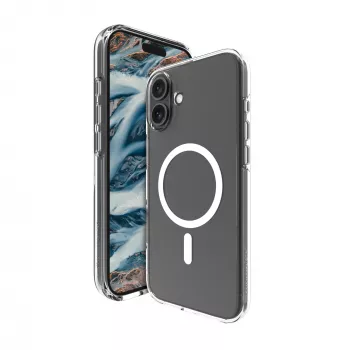 dbramante1928 Iceland Pro MagSafe - iPhone 16 - clear, afdekking, Apple, iPhone 16, 15,5 cm (6,1 inch), transparant