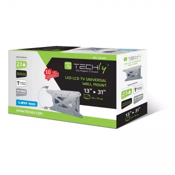 Techly 13-31 inch wandbeugel voor LED LCD TV kantelbaar ICA-LCD 109