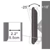 Techly 13-31 inch wandbeugel voor LED LCD TV kantelbaar ICA-LCD 109