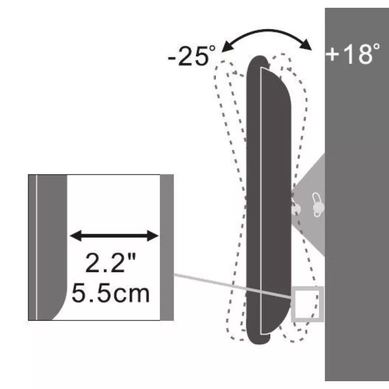 Techly 13-31 inch wandbeugel voor LED LCD TV kantelbaar ICA-LCD 109