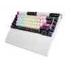 Mechanisch gaming-toetsenbord ASUS ROG Azoth X — 75%-layout, USB + RF Wireless + Bluetooth, RGB, polssteun, zwart/wit