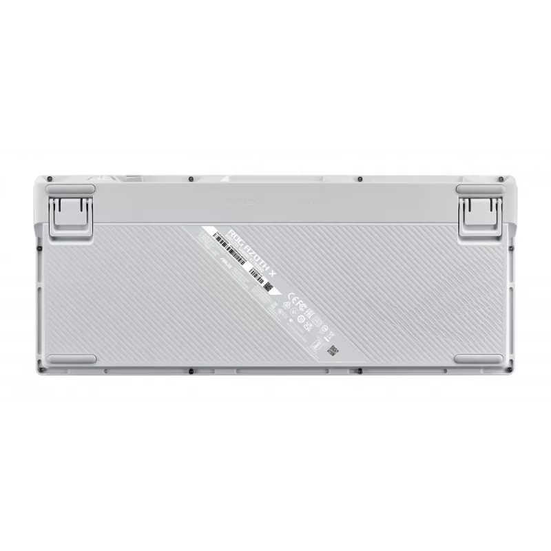Mechanisch gaming-toetsenbord ASUS ROG Azoth X — 75%-layout, USB + RF Wireless + Bluetooth, RGB, polssteun, zwart/wit