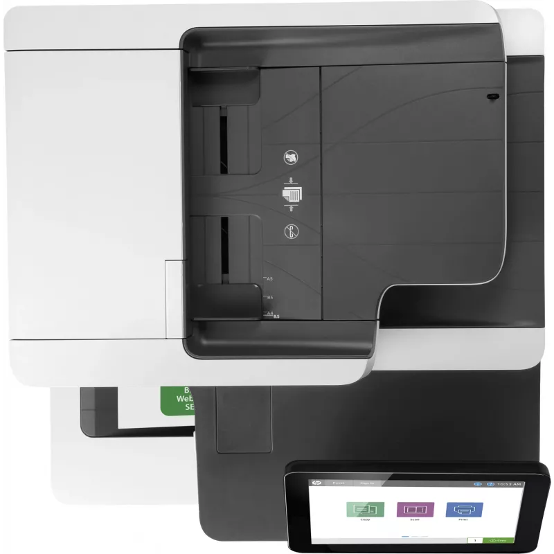 HP Color LaserJet Enterprise MFP M578dn, laser, kleurendruk, 1200 x 1200 DPI, A4, direct printen, wit