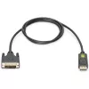 Techly monitor DisplayPort-naar-DVI-kabel 2 m ICOC DSP-C-020