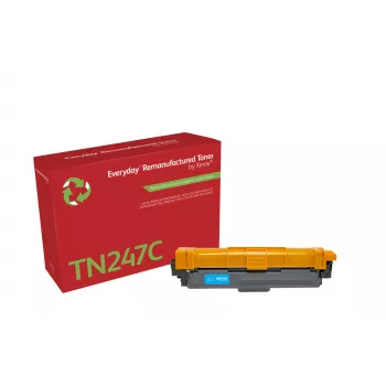 Everyday™ cyaan geremanufactureerde toner van Xerox compatibel met Brother TN247C, hoge capaciteit