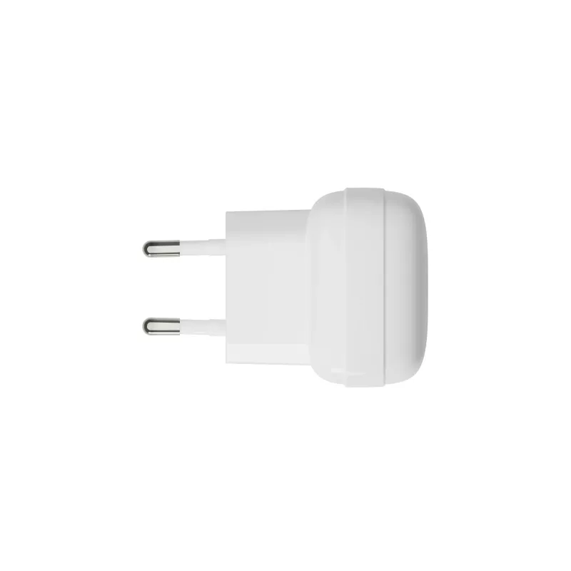 EU platte wandlader d bramante re-charge Pro — 2× USB-C 25W, indoor, wit