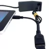 Techly USB 2.0 kabel OTG A F Micro USB M met USB 30cm zwart ICOC MUSB-MC2