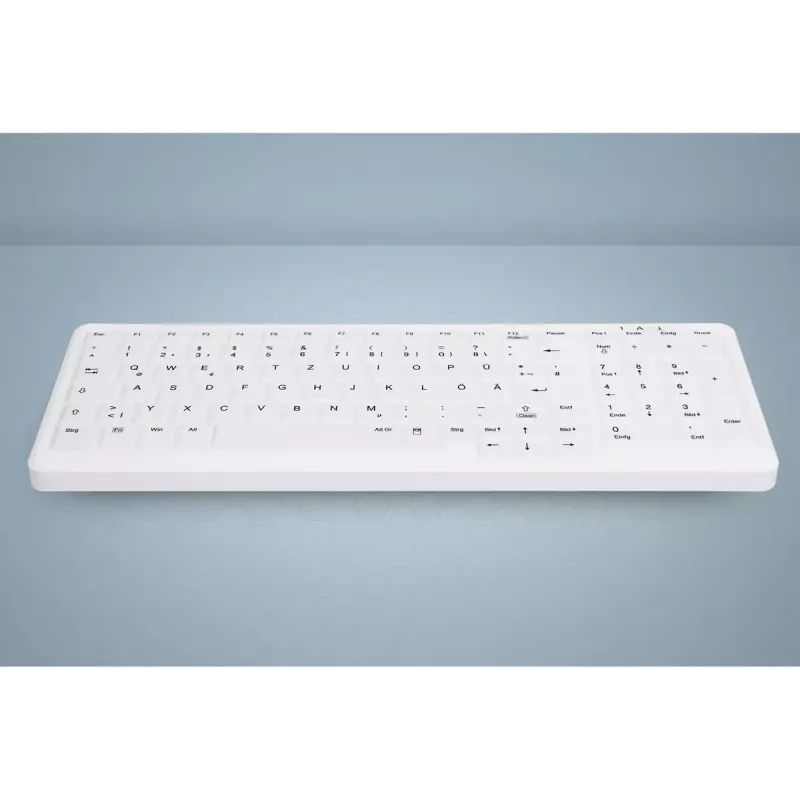 Active Key AK-C7000F-UVS-W/CH toetsenbord medisch USB wit full-size bedraad membraan LED