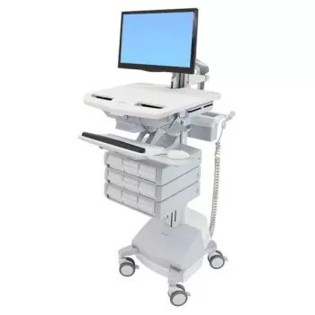 Multimediawagen Ergotron StyleView Aluminium Grijs Wit