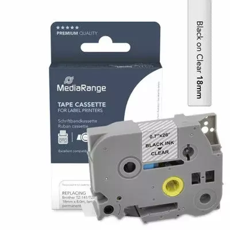 Etiketteerband MediaRange MRBTZ141 Compatibiliteit Brother TZ-141