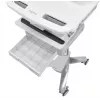 Multimediawagen Ergotron StyleView aluminium grijs wit