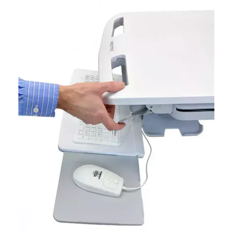 Multimediawagen Ergotron StyleView aluminium grijs wit
