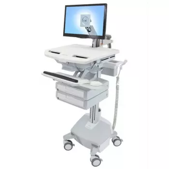 Multimediawagen Ergotron StyleView aluminium grijs wit