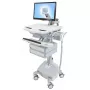 Multimediawagen Ergotron StyleView aluminium grijs wit