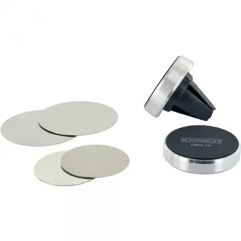 Passieve houder Schwaiger LHSET1 511 mobiele telefoon smartphone zwart zilver