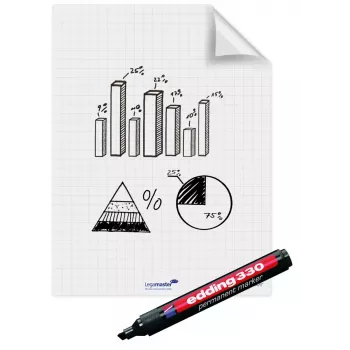 Flipchart-folie Legamaster Magic-Chart 60x80cm