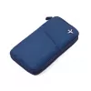 Safe Flight blauwe polyester reistas TROIKA TRV20/DB