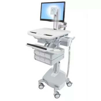 Multimediawagen Ergotron StyleView aluminium grijs wit