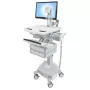 Multimediawagen Ergotron StyleView aluminium grijs wit