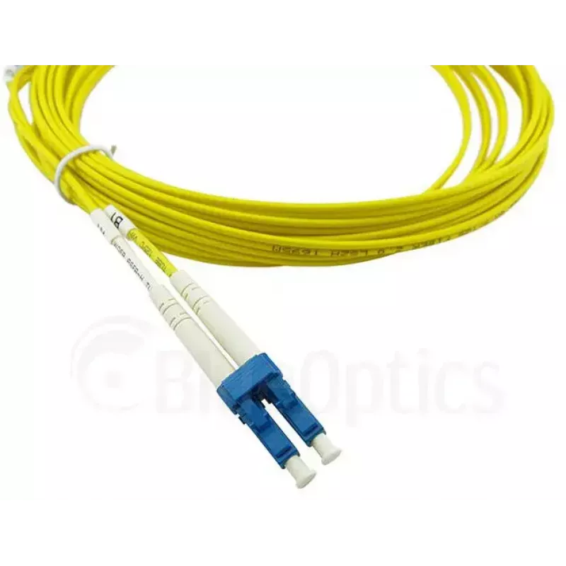 Glasvezel-patchkabel BlueOptics SFP3131BU3MK 3 m OS2 LC–LC geel, 9 µm, vollduplex