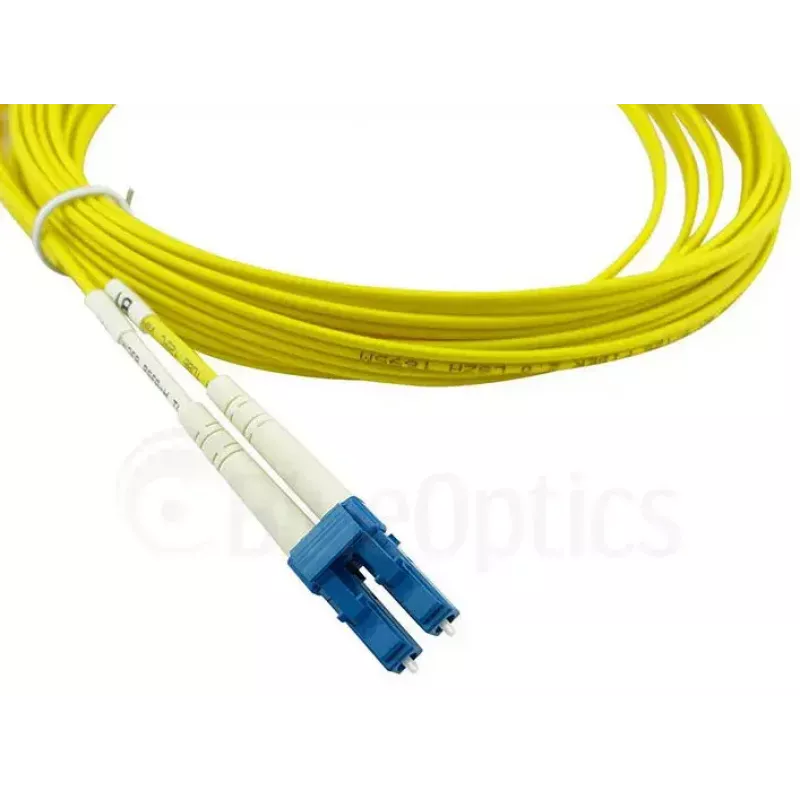 Glasvezel-patchkabel BlueOptics SFP3131BU3MK 3 m OS2 LC–LC geel, 9 µm, vollduplex