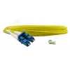 Glasvezel-patchkabel BlueOptics SFP3131BU3MK 3 m OS2 LC–LC geel, 9 µm, vollduplex