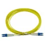 Glasvezel-patchkabel BlueOptics SFP3131BU3MK 3 m OS2 LC–LC geel, 9 µm, vollduplex