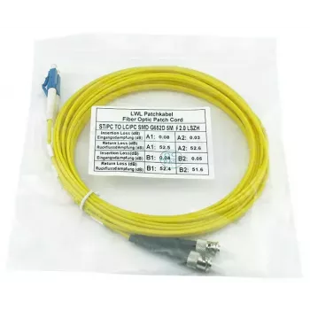 BlueOptics SFP3133BU5MK InfiniBand glasvezelkabel 5 m duplex LC duplex ST