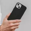 Woodcessories Bio Case telefoonhoesje cover zwart iPhone 14 Plus 17 cm